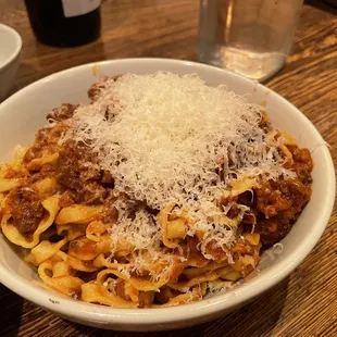 Tagliatelle al ragu