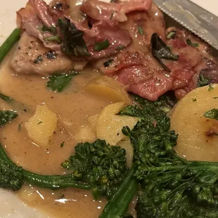 Pork Saltimbocca