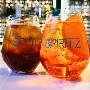 spritz Aperol, with a coffee variant