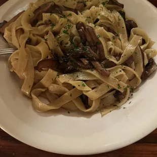 Wild Mushroom Pasta
