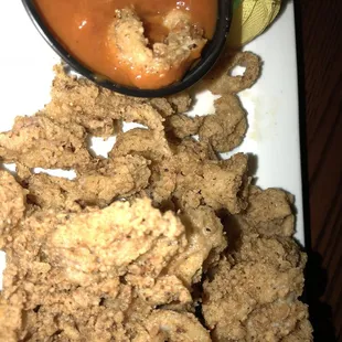 Crispy light calamari.....my favorite!