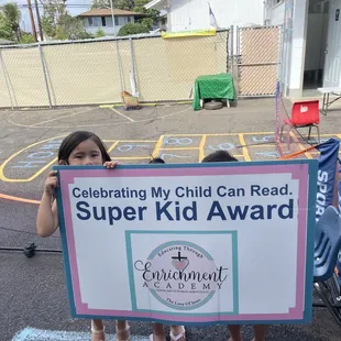 That right- we have super kids here and they shine at every step of their reading progress.