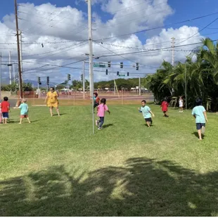 Free tag game was played to unwind during our Christmas practices. Each child had 3-5 lines to act out the parts of Jesus birth.