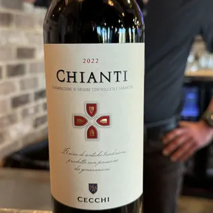 Great Chianti, too.