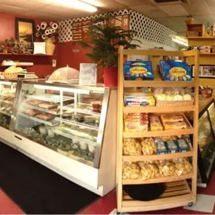 the inside of the store