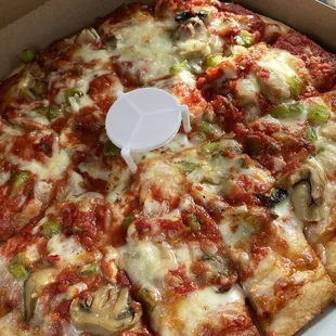 pizza, food