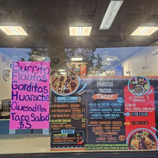Front window