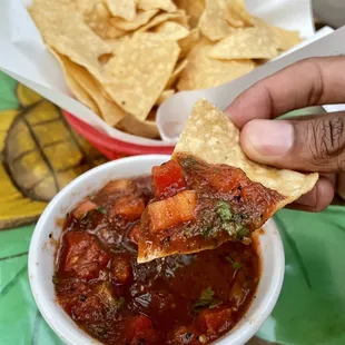 Chips &amp; Salsa. Dinner 9/15/2021
