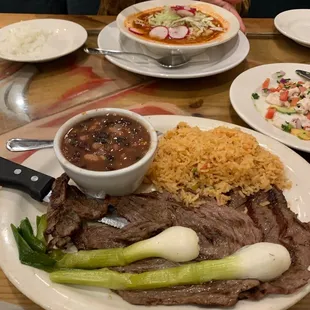 Carne Asada Plate