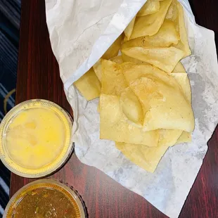 Chips w/ Queso &amp; Salsa  Chips and Salsa $3.00 per order  Queso $2.50