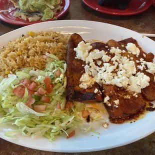 Enchiladas frescas