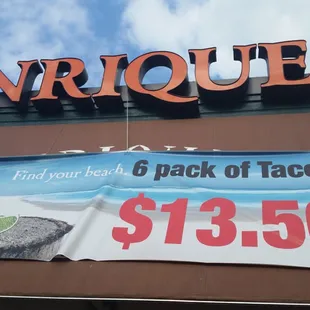 a sign on the side of a building