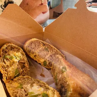 Don't miss the Philly Cheesesteak Roll!