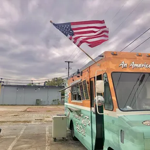 American Flag Flying?!? This means we are OPEN!!