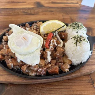 Crispy Sizzling Sisig!