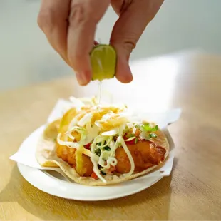 The fish taco