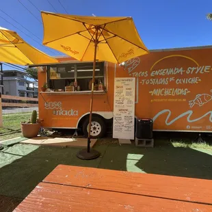 One sunny Ensenada ATX food truck