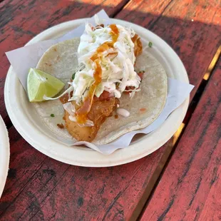 Fish taco