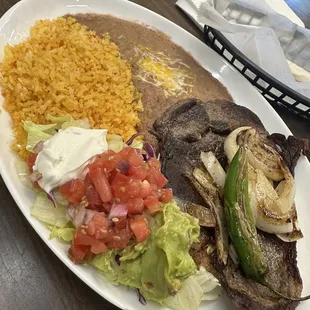 Carne Asada plate