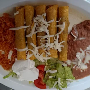 Beef Flautas