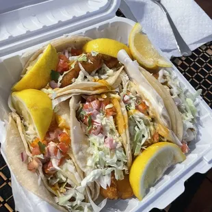 Fish tacos!