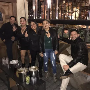 a group of people posing for a picture