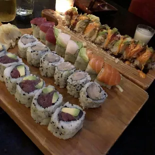 sushi and sashimi, sashimi, food, sushi