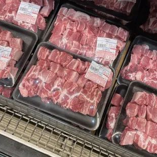 Fresh meats packed and cut for you to bring home and easily whip up a meal