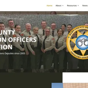 We recently helped the Kern County Detention Officer's Association develop their new website!