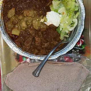 Side regular injera