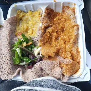 BEEF CURRY AND YELLOW LENTILS