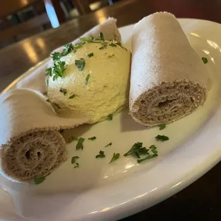 BUTACHA/HUMMUS (ETHIOPIAN & VEGAN)