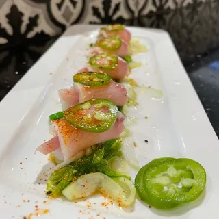 Yellowtail Tiradito Sashimi