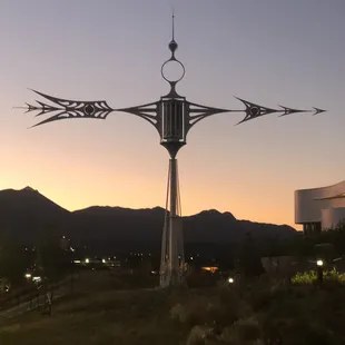 Love the sculptures outside the Ent Center!