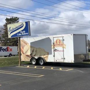 a delivery truck