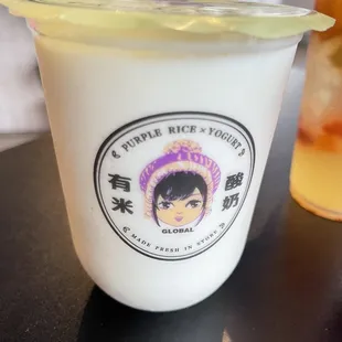 Durian yogurt
