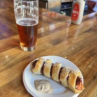 Yummy Rize up sausage roll