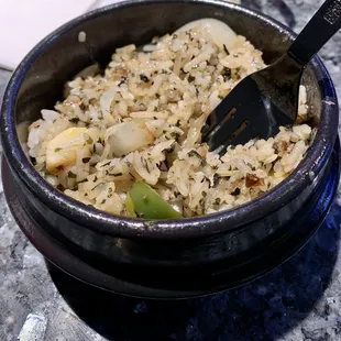 Salmon Thai Basil Veggie Fried Rice