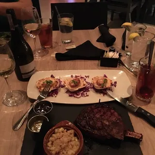 Scallops au gratin (3)