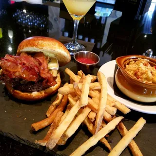 Olivier's Burger with French Fries