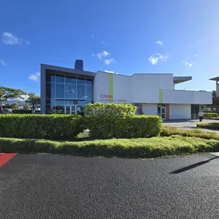 Exterior from the parking lot