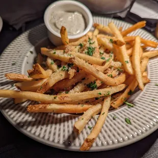 Truffle Parmesan fries
