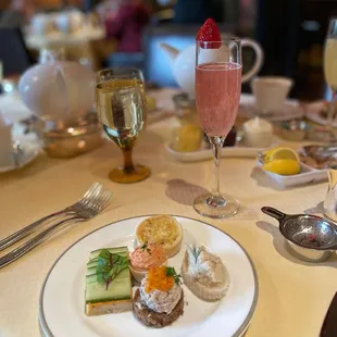 Assortment of sandwiches