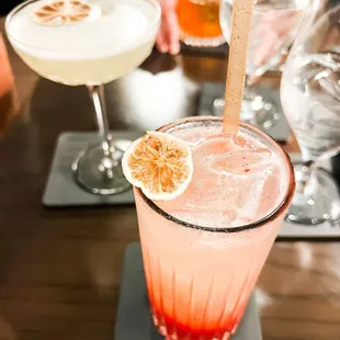 Cool as a cucumber and Blush Lemon Crush