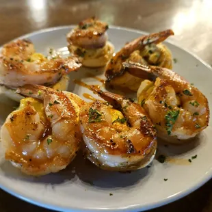 Shrimp deviled eggs