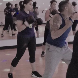 Boxing with Pit Bull