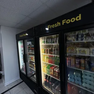 a refrigerated refrigerator