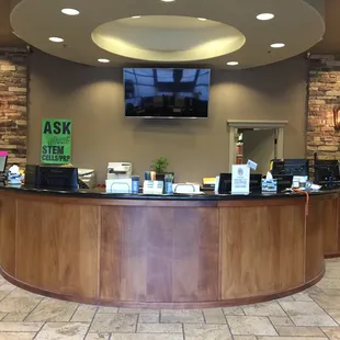 Front desk