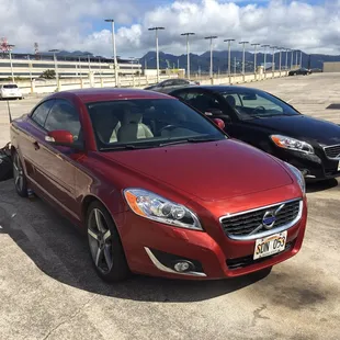 Returning our car!! The Process couldn't be easier...