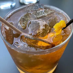 Bourbon cocktail